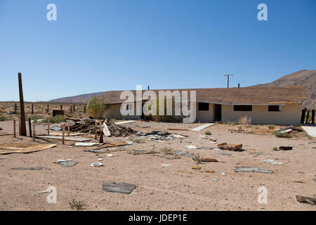 Verlassenes Haus-Kalifornien USA Stockfoto