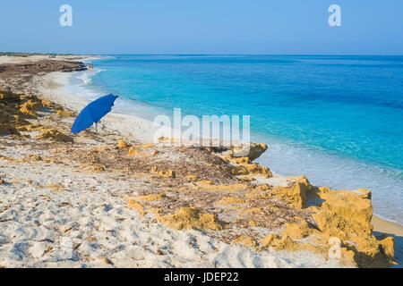 Mari Ermi Strand in Oristano, Sardinien, Italien Stockfoto