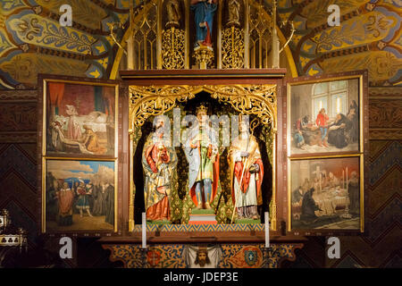 St.-Imre-Altar in der St.-Matthias-Kirche, Burgviertel, Buda, Budapest, Hauptstadt von Ungarn, Mitteleuropa Stockfoto