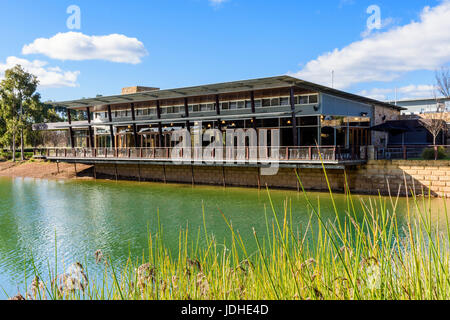 Schwarz Brewing Co. Restaurant, Höhlen Rd, Wilyabrup, Margaret River, Western Australia Stockfoto