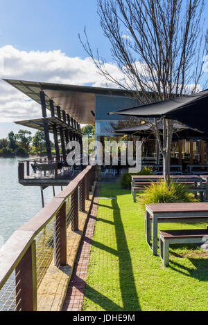 Schwarz Brewing Co. Restaurant, Höhlen Rd, Wilyabrup, Margaret River, Western Australia Stockfoto