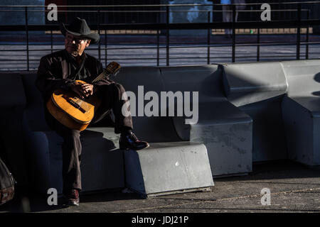 Mariachi Plaza Garibaldi, Mexico City, Mexiko Stockfoto