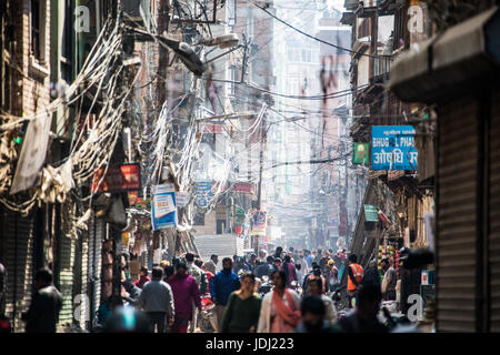 Thamel, Kathmandu, Nepal Stockfoto