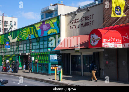 Essex Street Market, Lower East Side, Manhattan, New York CIty, USA Stockfoto