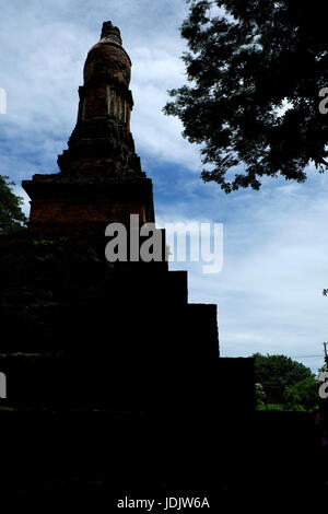 Wat Kalothai Historical Park in Kamphaeng Phet, Thailand (ein Teil des UNESCO-World Heritage Site historische Stadt von Sukhothai und historischen Zusammenhang Stockfoto