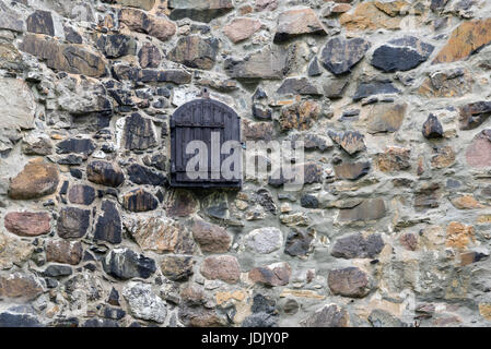 Akershus Festung ist Akershus Schloss eine mittelalterliche Burg, die gebaut wurde, um Oslo, die Hauptstadt Norwegens zu schützen. Es wurde auch als Gefängnis genutzt wurde. Stockfoto