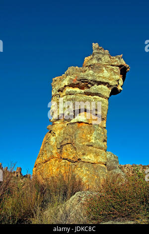 Rock-Formationen - Afrika - Berg Ceder, Felsformationen - Afrika - Cederberge Stockfoto