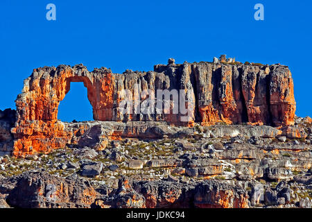 Rock-Formation, Wolfsgebirge Arch Wandern, Süd Afrika, Felsformation, Wolfsberg Arch Wandern, Suedafrika Stockfoto