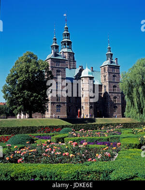 Dänemark, Kopenhagen, Schloss Rose Kredit, Daenemark, Kopenhagen, Schloss Rosenborg Stockfoto