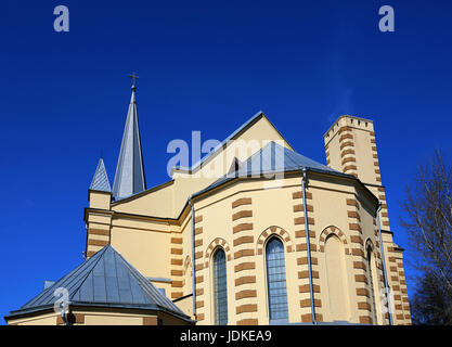 Lutherische Kathedrale mit Neo-gotische Architekturelemente Stockfoto