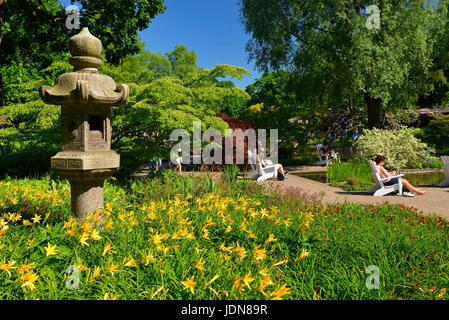 Park planen un Blomen in Hamburg, Deutschland, Europa, Park Planten un Blomen in Hamburg, Deutschland, Europa Stockfoto