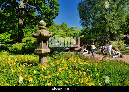 Park planen un Blomen in Hamburg, Deutschland, Europa, Park Planten un Blomen in Hamburg, Deutschland, Europa Stockfoto