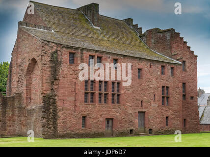 Arbroath Abbey, in der schottischen Stadt von Arbroath, wurde im Jahr 1178 von König William der Löwe für eine Gruppe von Tironensian Benediktiner-Mönche von Kelso gegründet. Stockfoto