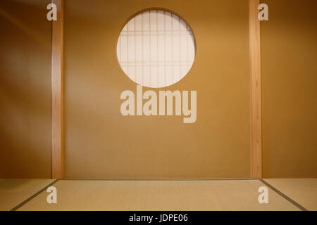 Japanischen traditionellen Ryokan Interieur, Tokyo, Japan Stockfoto