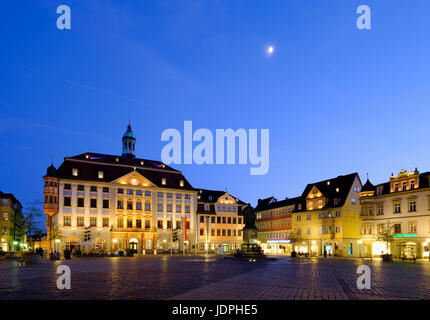 Rathaus, Marktplatz, Coburg, Oberfranken, Franken, Bayern, Deutschland Stockfoto