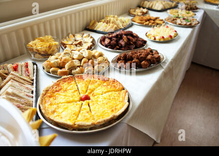 Fingerfoodbuffet Partei Stockfoto