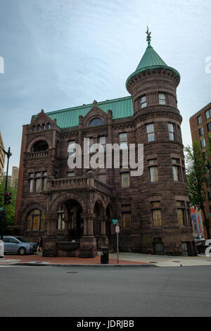 Historical Society of Washington DC, Heurich Haus, 1307 New Hampshire Avenue NW, Washington DC Stockfoto