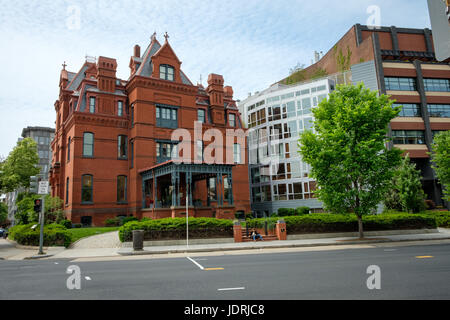 James G Blaine Mansion, 2000 Massachusetts Avenue NW, Washington DC Stockfoto