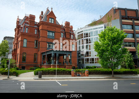 James G Blaine Mansion, 2000 Massachusetts Avenue NW, Washington DC Stockfoto