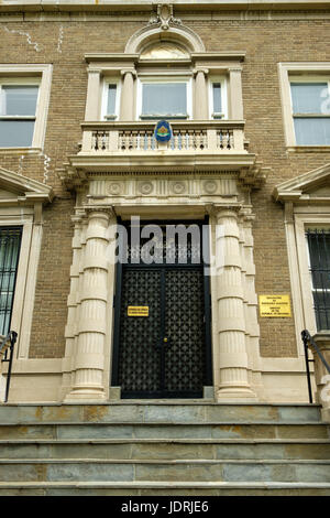 Botschaft der Republik Bulgarien, Dimitar Peschew Plaza, 1621 22nd Street NW, Washington DC Stockfoto