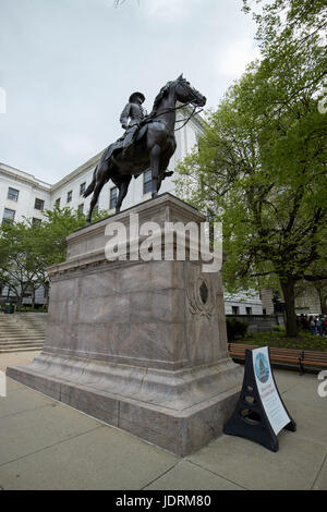 General Hooker Statue im Massachusetts State House Boston USA Stockfoto