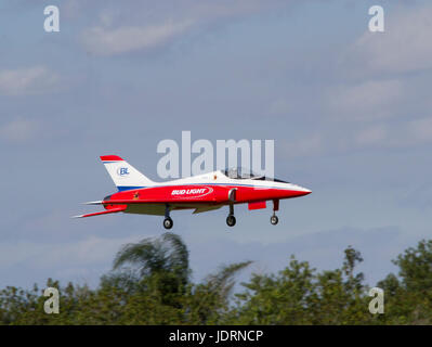 RC Model Jet-Flugzeug Stockfoto