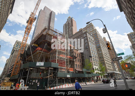 Bau des neuen Eigentumswohnung Wohnhaus Nomad 281 5th Avenue New York City USA Stockfoto