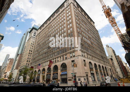 Das Textile Bauen 5th Avenue New York City USA Stockfoto