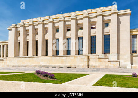 Palais des Nations, UN-Hauptquartier, Genf, Schweiz Stockfoto