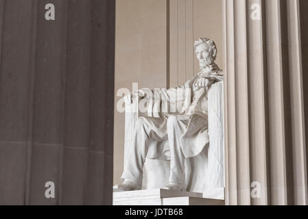 Lincoln Memorial, Washington DC. Stockfoto