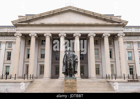 US Treasury Department Building, Washington DC, USA Stockfoto