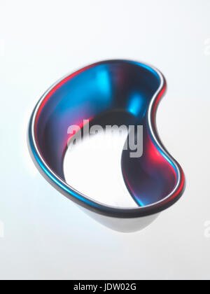 Nahaufnahme von Niere geformten Schale Stockfoto