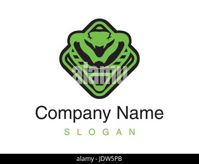 Cobra-logo Stock Vektor