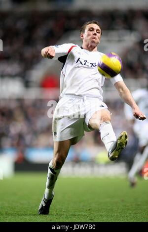 MATTHEW TAYLOR BOLTON WANDERERS FC St. JAMES PARK NEWCASTLE ENGLAND 19. Januar 2008 Stockfoto