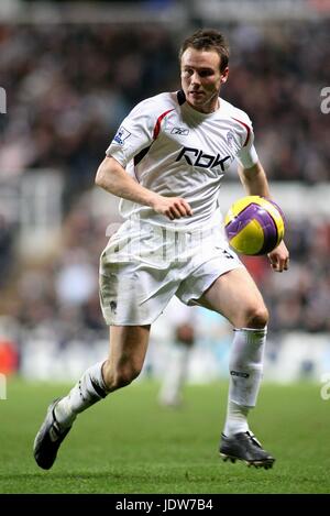 MATTHEW TAYLOR BOLTON WANDERERS FC St. JAMES PARK NEWCASTLE ENGLAND 19. Januar 2008 Stockfoto