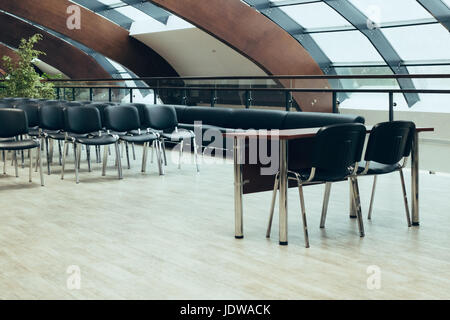 Konferenzen-Halle bereit für seminar Stockfoto
