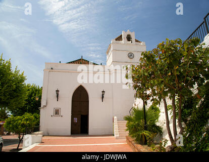 Die Kirche der Muttergottes von Fatima, Maro, Andalusien, Spanien, Costa Del Sol Stockfoto