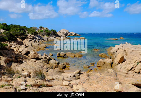 Costa Smeralda Küstenregion von Sardinien, Italien Stockfoto