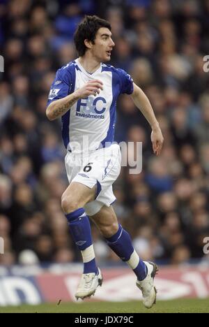 LIAM RIDGEWELL BIRMINGHAM CITY FC ST ANDREWS BIRMINGHAM ENGLAND 23. Februar 2008 Stockfoto