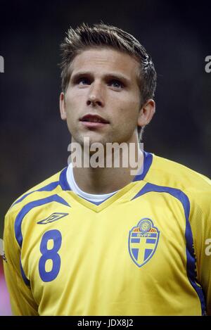 ANDERS SVENSSON Schweden EMIRATES Stadion LONDON ENGLAND 26. März 2008 Stockfoto