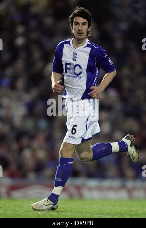 LIAM RIDGEWELL BIRMINGHAM CITY FC ST ANDREWS BIRMINGHAM Großbritannien 17. März 2008 Stockfoto