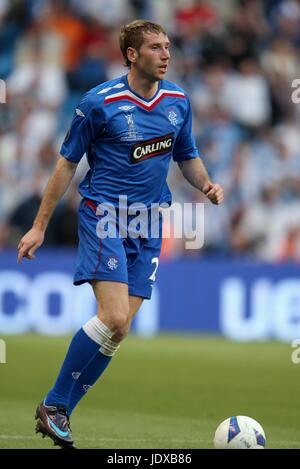 KIRK BROADFOOT GLASGOW RANGERS FC CITY OF MANCHESTER STADIUM MANCHESTER ENGLAND 14. Mai 2008 Stockfoto