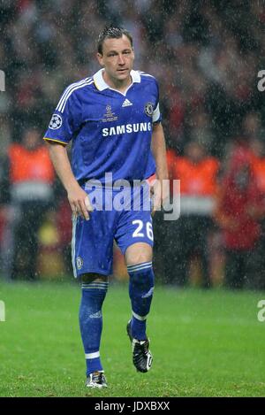 JOHN TERRY MISSES von SPOT MANCHESTER UNITED V CHELSEA LUZHNIKI Stadion Moskau Russische Föderation 21. Mai 2008 Stockfoto