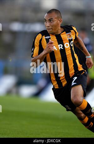 CRAIG FAGAN HULL CITY FC SALTERGATE CHESTERFIELD ENGLAND 22. Juli 2008 Stockfoto