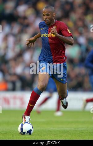 THIERRY HENRY BARCELONA CF MURRAYFIELD EDINBURGH Schottland 24. Juli 2008 Stockfoto