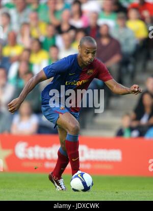 THIERRY HENRY BARCELONA CF MURRAYFIELD EDINBURGH Schottland 24. Juli 2008 Stockfoto