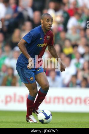 THIERRY HENRY BARCELONA CF MURRAYFIELD EDINBURGH Schottland 24. Juli 2008 Stockfoto