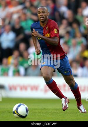 THIERRY HENRY BARCELONA CF MURRAYFIELD EDINBURGH Schottland 24. Juli 2008 Stockfoto