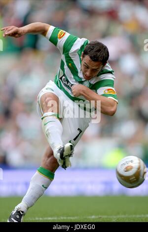 SCOTT MCDONALD GLASGOW CELTIC FC PARKHEAD GLASGOW Schottland 10. August 2008 Stockfoto