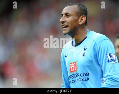 HEURELHO GOMES TOTTENHAM HOTSPUR FC RIVERSIDE MIDDLESBROUGH ENGLAND 16. August 2008 Stockfoto